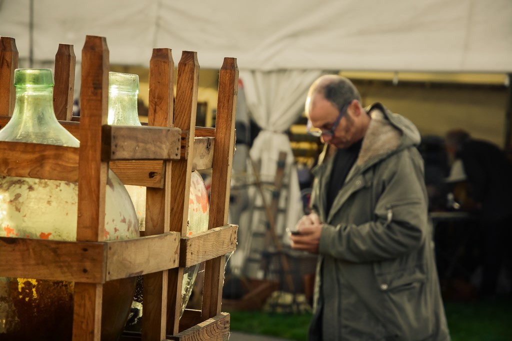 Brocante au Royaume Uni par Olivier Gherrak