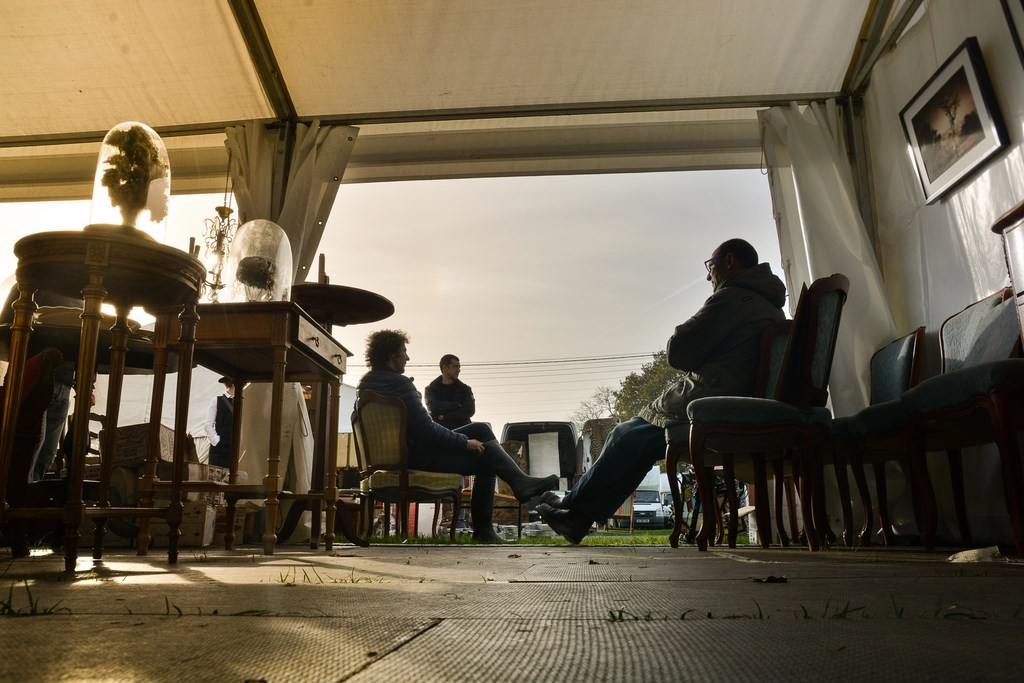 Brocante au Royaume Uni, Olivier Gherrak